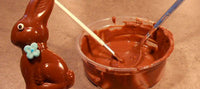 Fabrication de suçon en chocolat 