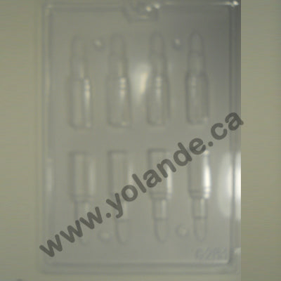 Moule à chocolat - Rouge à lèvre 3d- Bouchée (D-G283)