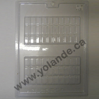 Moule à chocolat - Barre de chocolat - Tablette (B-G70)