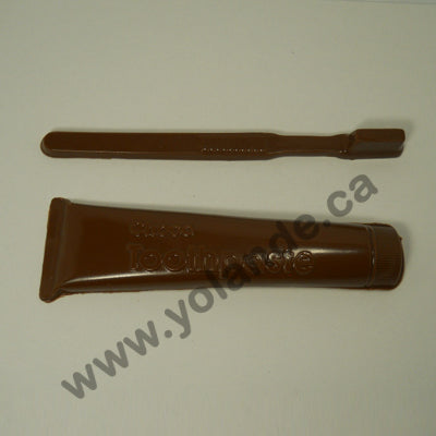 Moule à chocolat - Brosse et tube de pâte à dent - Bouchée (B-G86)