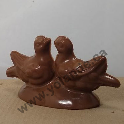 Moule à chocolat mariage - Couple de colombes (D-A236)