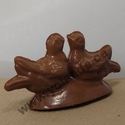 Moule à chocolat mariage - Couple de colombes (D-A236)