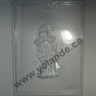 Moule à chocolat Halloween - Sorcière 3D (D-H109)