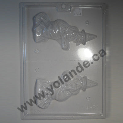 Moule à chocolat Halloween - Sorcière 3D (D-H37)