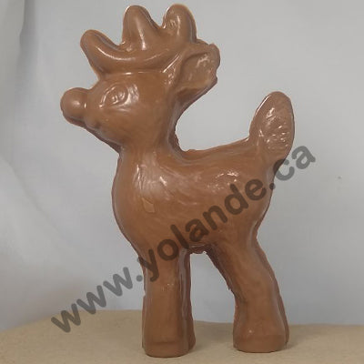 Moule à chocolat Noël - Renne du Père Noël 3d (D-N352)