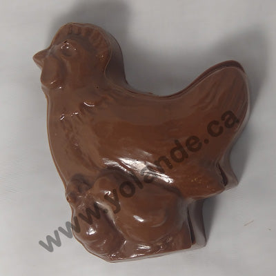 Moule à chocolat de Pâques - Coffre en forme de Poule (D-P186)
