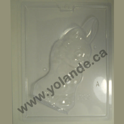 Moule à chocolat de Pâques - Lapin avec oeuf (D-P212)