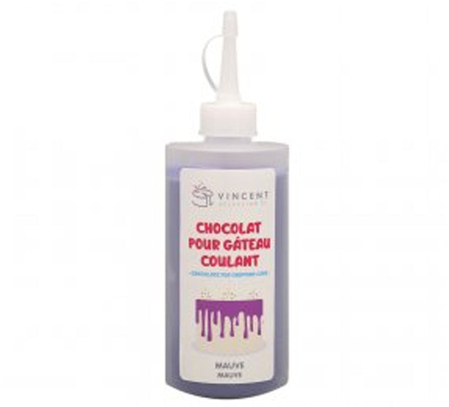 Mélange pour Drip Cake - gâteau coulant MAUVE