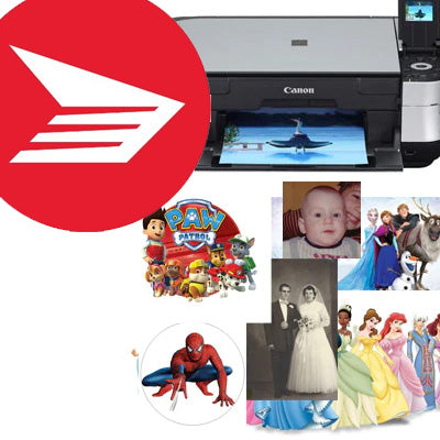 Impression comestible: photo, image etc... Avec livraison plus RAPIDE en extra