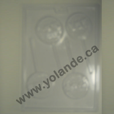 Moule à chocolat - corde à linge sur bâton - Suçon - Bébé (S-G30)