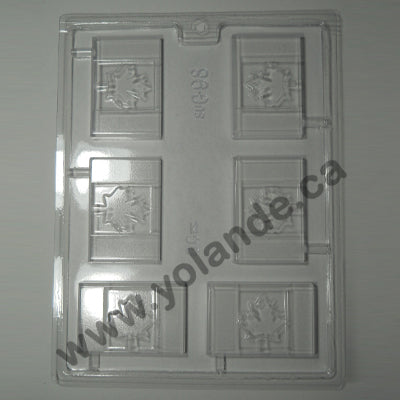 Moule à chocolat - Feuille d'érable - Suçon - Canada (S-G98)