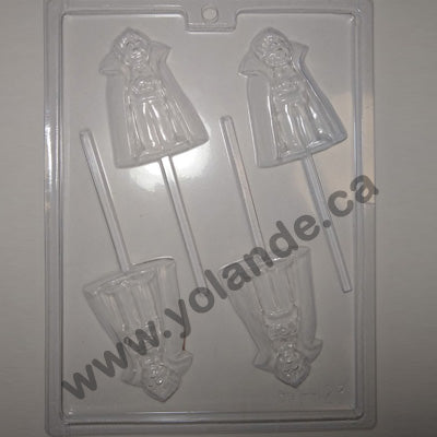 Moule à chocolat Halloween - Dracula - Suçon (S-H123)