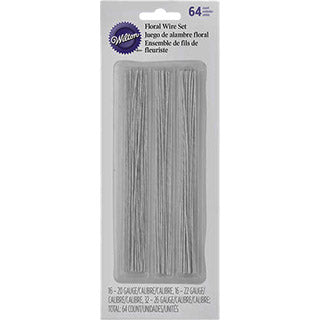 Tige blanche pour fleur 6"