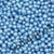 Perle en sucre - Bleue pâle perlée - mini bille - Non-Pareil