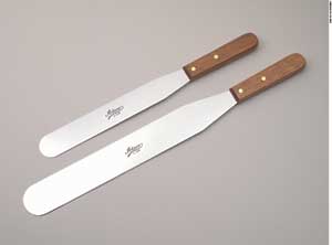 Spatule droite, lame ronde 10" x 1 1/2" No. 1375