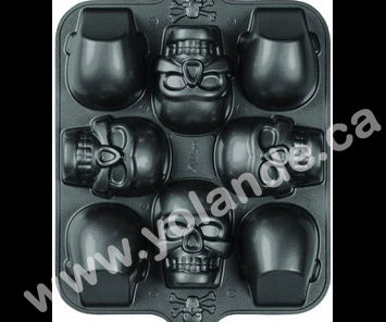 Tête de mort mini 3D - Crane - Halloween - 2105-0607