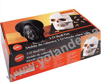 Tête de mort 3D - Crane - Halloween - 2105-1181