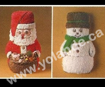 Bonhomme de neige 3d - Noël - 2105-1394