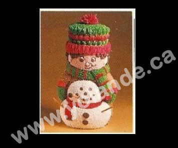 Bonhomme de neige 3d - Noël - 2105-1394