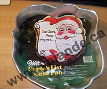 Visage du Père Noël avec liste de cadeaux - Noël - 2105-1995