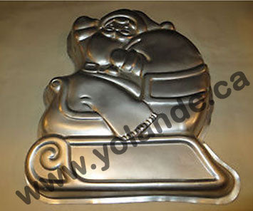 Père Noël avec son traîneau - Noël - 2105-3235