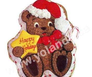 Ourson avec étoile - Noël - 2105-3314