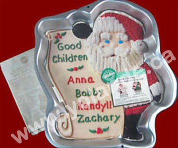 Père Noël avec liste des enfants - Noël - 2105-3323