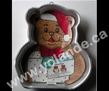 Ours avec chapeau de Noël - Noël - 2105-4432