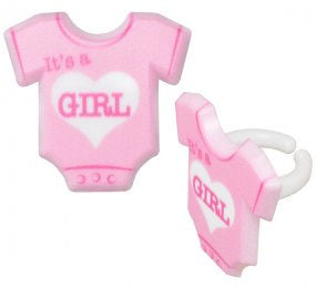 Bague It's a girl - fille - bébé - shower (6)