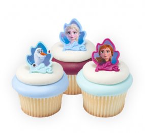 Bague Reine des Neiges - Frozen (6 par paquet)