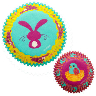 Caissettes stand. Lapin Pâques, pqt 75 (415-0920)
