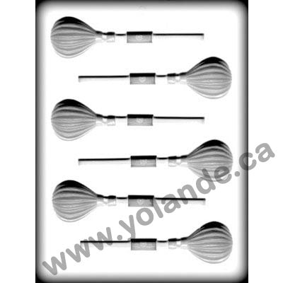 Moule Sucre d'orge  - Montgolfière - suçon - 8H-15348