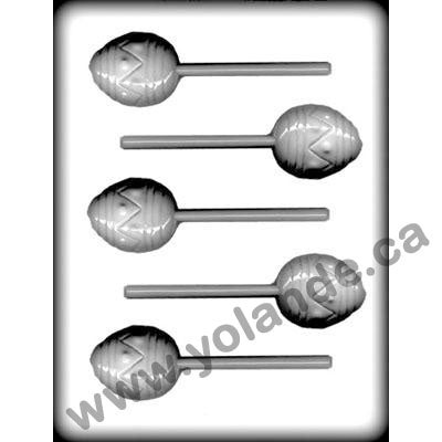 Moule Sucre d'orge de Pâques - Oeuf sur bâton - suçon - 8H-2207