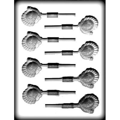 Moule Sucre d'orge Halloween - Dinde - suçon - 8H-3220