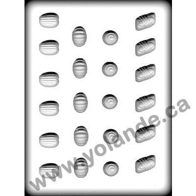 Moule Sucre d'orge  -  Varié -  8H-5116