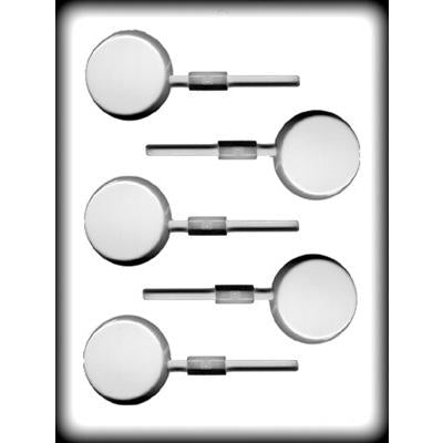 Moule Sucre d'orge  -  Rond sur bâton -  8H-5207