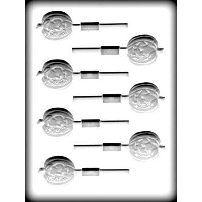 Moule Sucre d'orge Halloween - Citrouille - suçon - 8H-3226