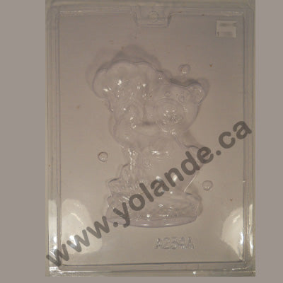 Moule à chocolat de Pâques - Ours 3d (D-A234)