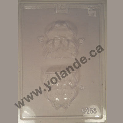 Moule à chocolat - Grenouille  3d - Animal (D-A258)