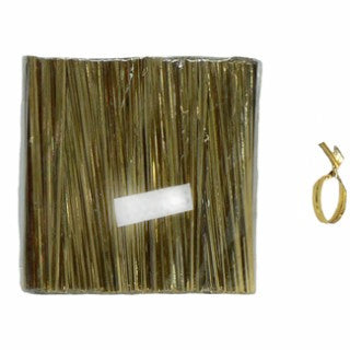 Attaches or - 50 par paquet