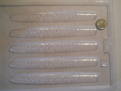 Moule à chocolat - Cigare "C'est un garçon" - Bouchée - Bébé (B-B15)