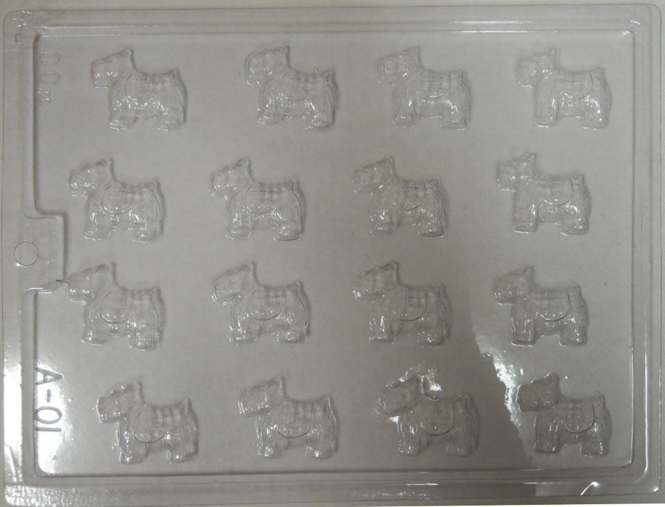 Moule à chocolat - Chien - Bouchée - Animal (B-A01)