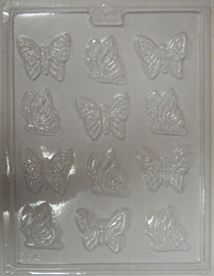 Moule à chocolat - Assortiment de papillons - Bouchée - Insecte - Animal (B-A115)