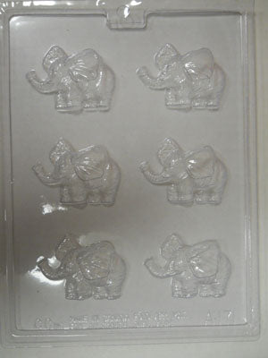 Moule à chocolat - Éléphant - Bouchée - Animal (B-A171)