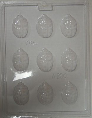 Moule à chocolat - Coccinelle - Bouchée - Insecte - Animal (B-A200)