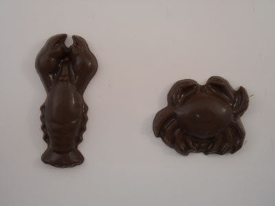 Moule à chocolat - Écrevisse - Crabe - Bouchée - Mer (B-A73)