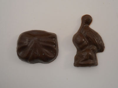 Moule à chocolat - Hochet - Bébé - Épingle - Bottine - Bouteille - Bouchée - Bébé (B-B08)