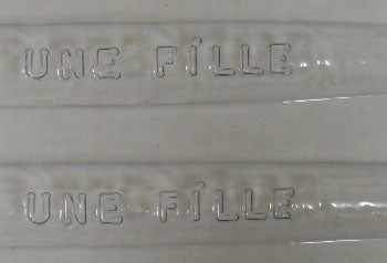 Moule à chocolat - Cigare "C'est une fille" - Bébé (B-B16)