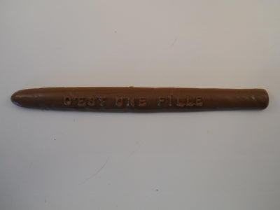 Moule à chocolat - Cigare "C'est une fille" - Bébé (B-B16)