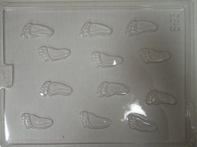 Moule à chocolat - Petits pieds - Bouchée - Bébé (B-B23)